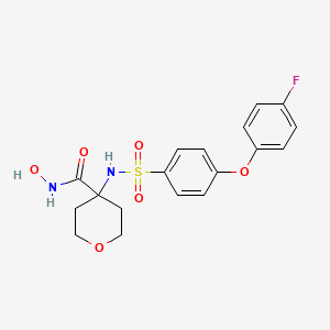Chemical structure of CP-544439