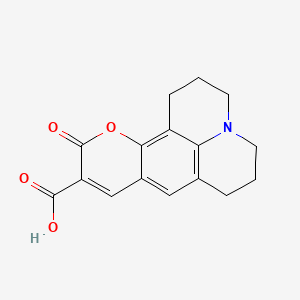 Chemical structure of Coumarin 343