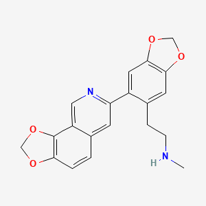 Chemical structure of Corydamine