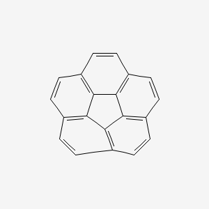 Chemical structure of Corannulene