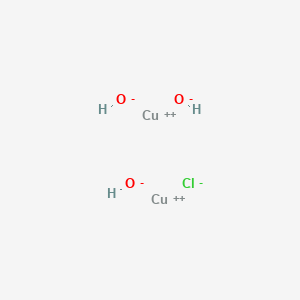 Chemical structure of Copper oxychloride