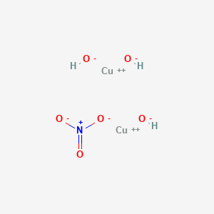 Chemical structure of Copper nitrate basic