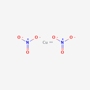 Chemical structure of Copper dinitrate