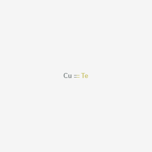 Chemical structure of COPPER (II) TELLURIDE