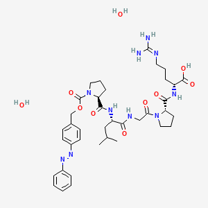 Chemical structure of Collagenase Chromophore-Substrate