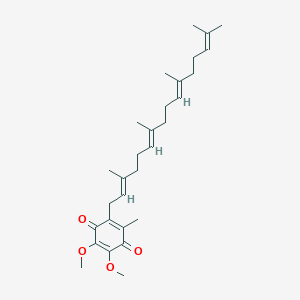 Chemical structure of Coenzyme Q4