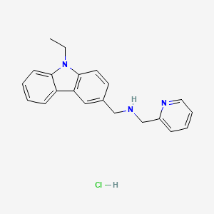 Chemical structure of CMP-5 hydrochloride