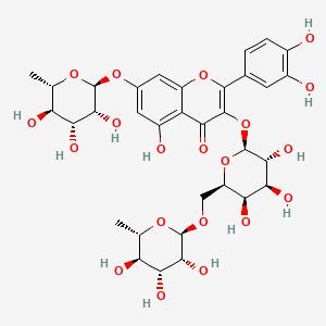 Chemical structure of Clovin
