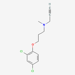 Chemical structure of CLORGYLINE