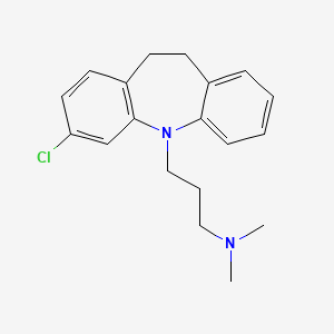Chemical structure of Clomipramine