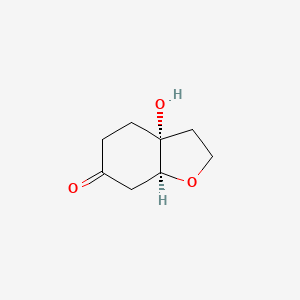 Chemical structure of Cleroindicin C