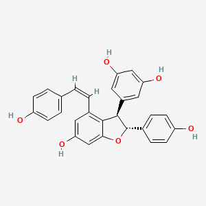 Chemical structure of cis-ε-Viniferin