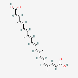 Chemical structure of cis-Norbixin