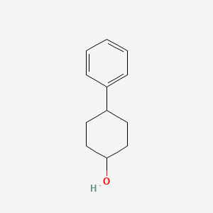 Chemical structure of 4-Phenylcyclohexanol