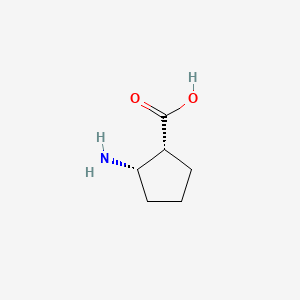 Chemical structure of Cispentacin