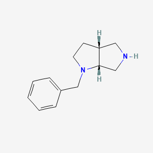 Chemical structure of 1-Benzyloctahydropyrrolo[3,4-b]pyrrole