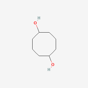Chemical structure of CIS-1,5-CYCLOOCTANEDIOL