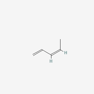 Chemical structure of cis-1,3-Pentadiene