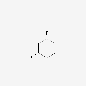 Chemical structure of cis-1,3-Dimethylcyclohexane
