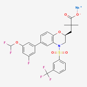 Chemical structure of Cintirorgon Sodium