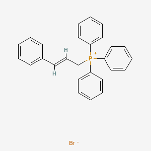 Chemical structure of Cinnamyltriphenylphosphonium Bromide