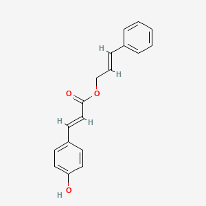 Chemical structure of Cinnamyl coumarate