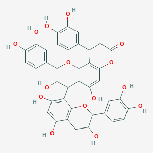 Chemical structure of Cinchonain IIb