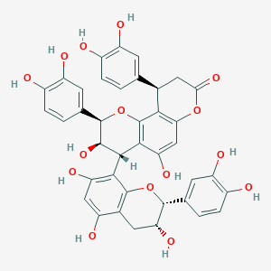 Chemical structure of Cinchonain IIa