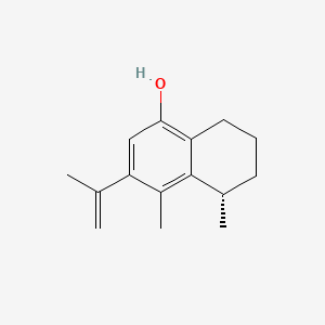 Chemical structure of Cinalbicol