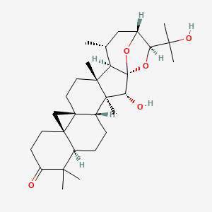 Chemical structure of Cimigenol-3-one
