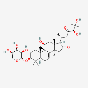 Chemical structure of Cimicifugoside H2