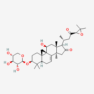Chemical structure of Cimicifugoside H1