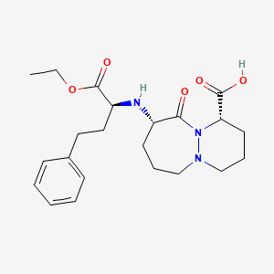 Chemical structure of Cilazapril-d5