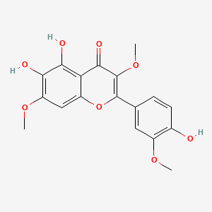 Chemical structure of Chrysosplenol C