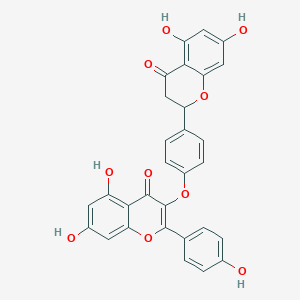 Chemical structure of Chrysocauloflavone I