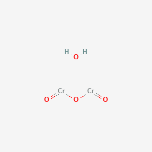Chemical structure of Chromium(III) oxide hydrat