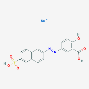 Chemical structure of Chrome Yellow