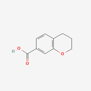 Chemical structure of Chroman-7-carboxylic acid