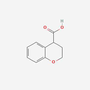 Chemical structure of Chroman-4-carboxylic acid