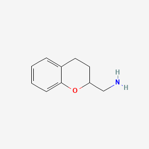 Chemical structure of Chroman-2-ylmethanamine