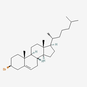 Chemical structure of Cholesteryl Bromide