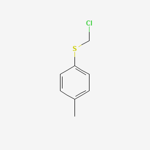 Chemical structure of Chloromethyl p-Tolyl Sulfide