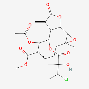 Chemical structure of Chloroenhydrin