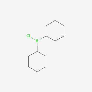 Chemical structure of Chlorodicyclohexylborane