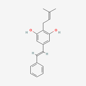 Chemical structure of Chiricanine A