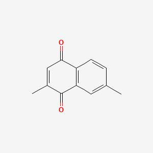Chemical structure of Chimaphilin