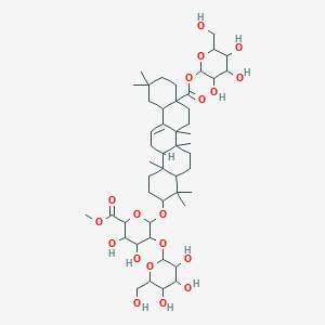 Chemical structure of Chikusetsusaponin V, methyl ester