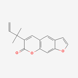 Chemical structure of Chalepensin