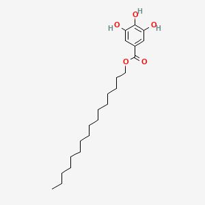 Chemical structure of Cetyl Gallate