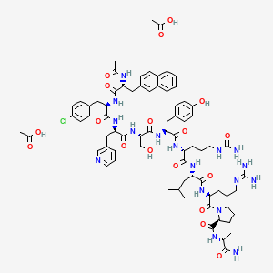 Chemical structure of Cetrotide